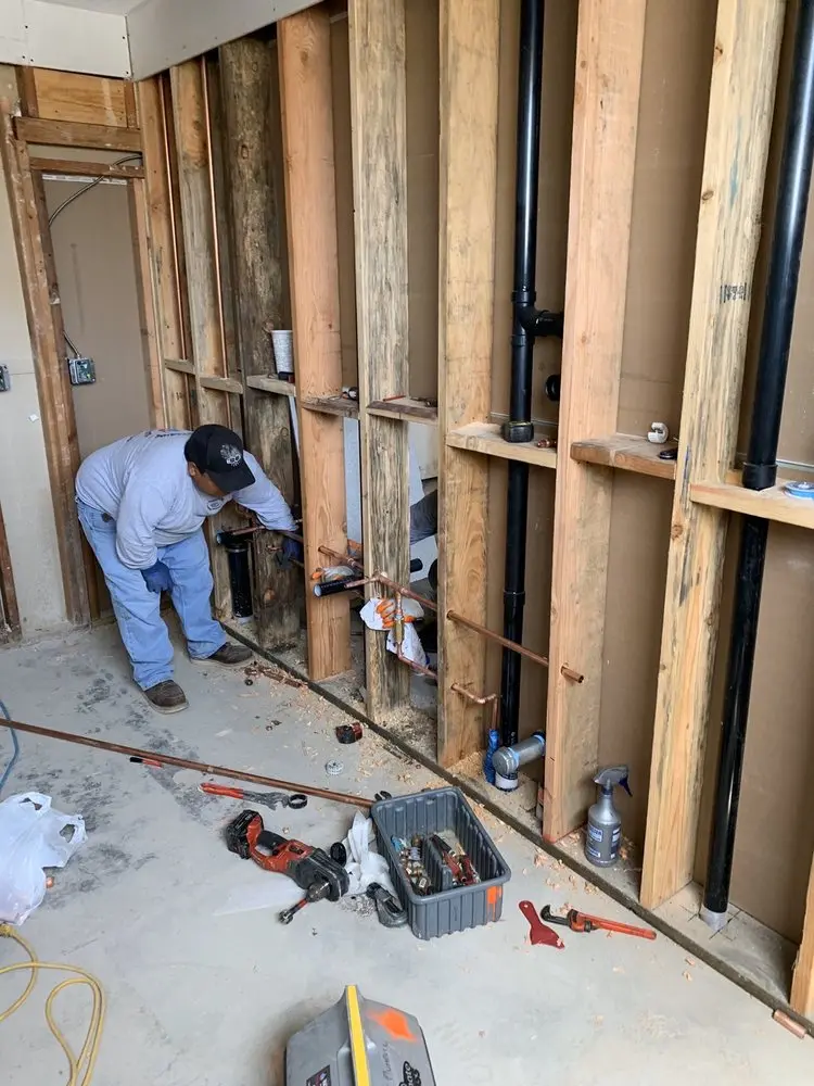Commercial rough-in plumbing for Trenchless Sewer Repair in Estate Grove and Valencia Estates